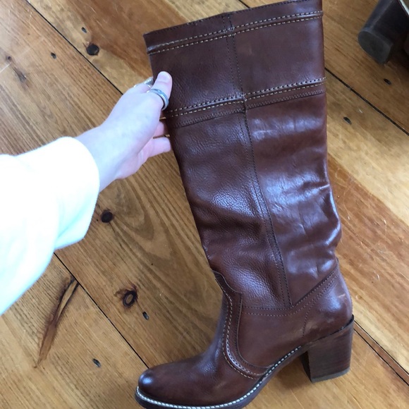 Frye Jane Motorcycle Riding Boots - Picture 3 of 5